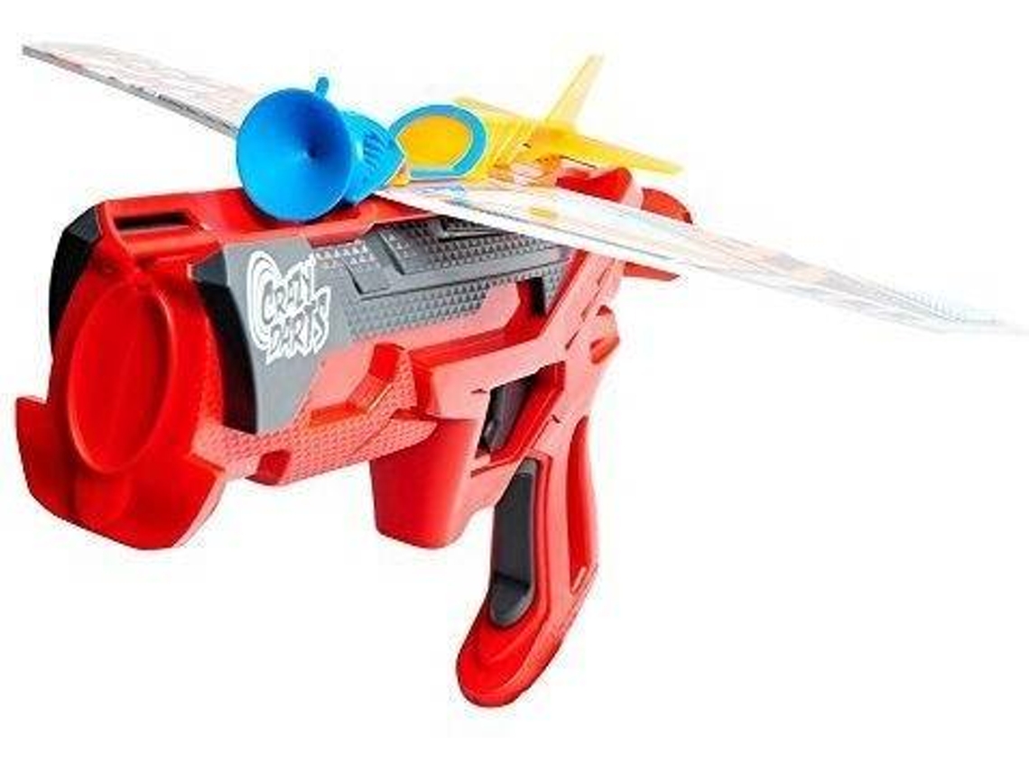 Lanzador PLASTI Crazy Darts Set 2 (Edad Minima: 3 años)
