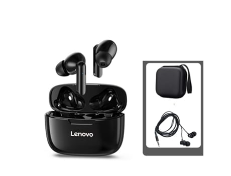 Auriculares Bluetooth True Wireless Xt90 Tws Cargador de 300Mah[Negro]