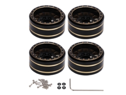 Juego De Bujes De Rueda Beadlock De Latón De 1,2 Pulgadas Para Traxxas Scx24 Fms24 1/18 1/24 (4 Piezas)