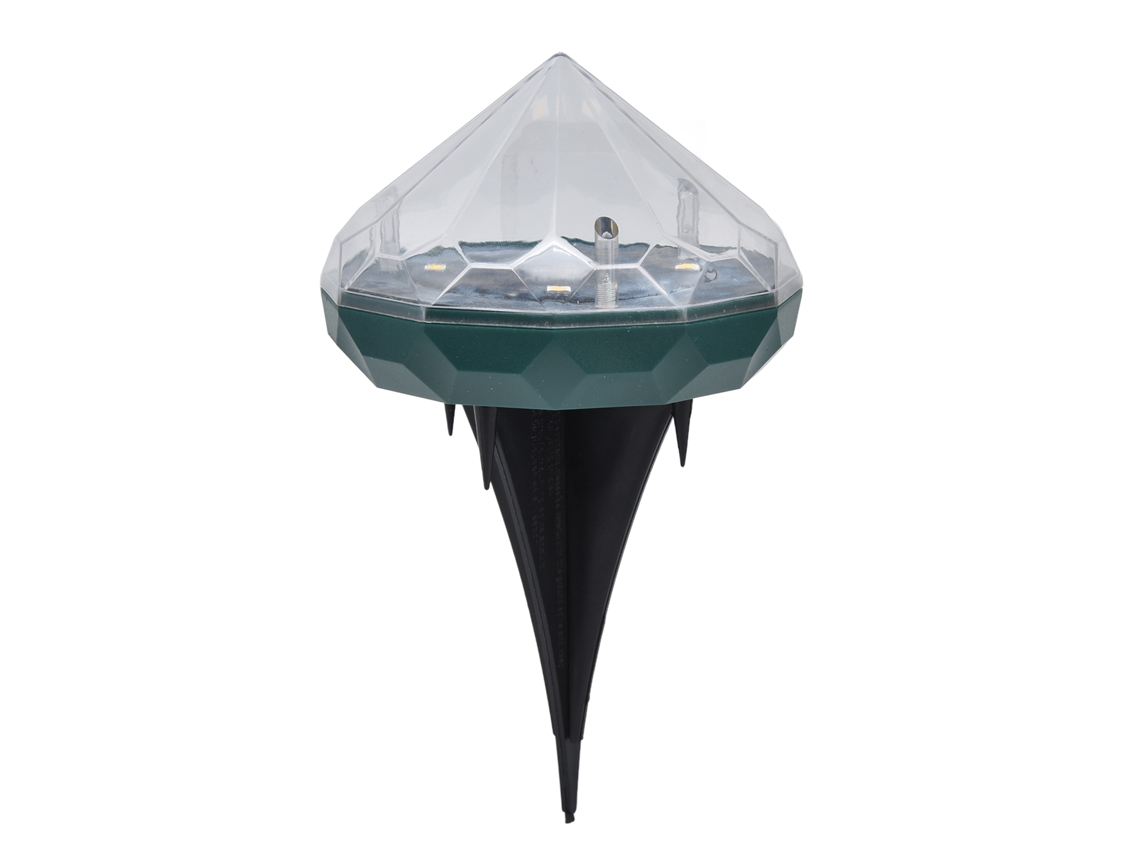 2026-lámpara Solar Para Jardín Con Diseño Diamante Único Impermeable Led Insertable En Tierra Para Patios Parques