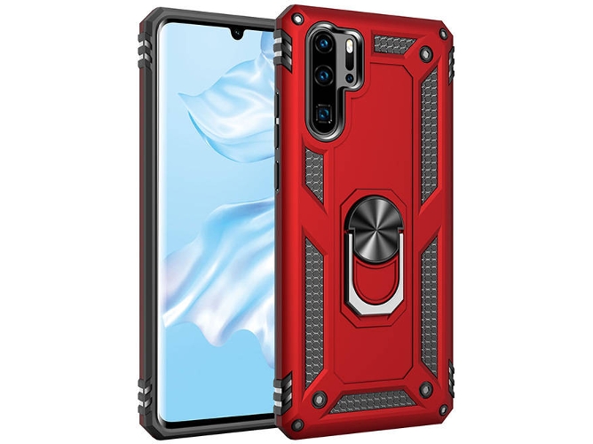 Carcasa Huawei P30 Lite Soporte Rojo