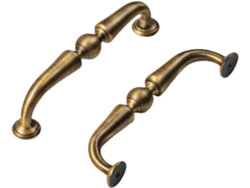 Tiradores De Muebles Retro De Latón Macizo, Estilo Antiguo, C, 6152, 128 Mm