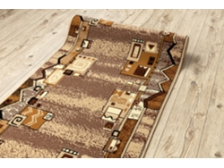 Alfombra de Pasillo Bcf Szlaczek Beige 200 cm