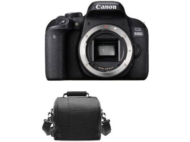 Kit Cámara Réflex CANON EOS 800D + Bolsa
