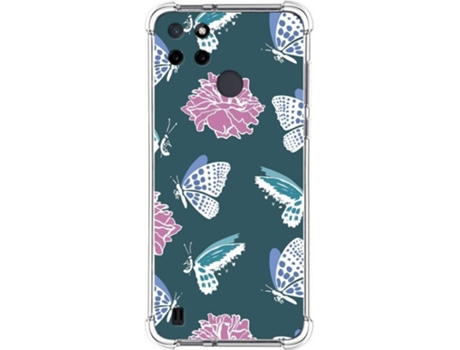 Carcasa Realme C21Y TUMUNDOSMARTPHONE Dibujos Antigolpes Flores 10 Multicolor