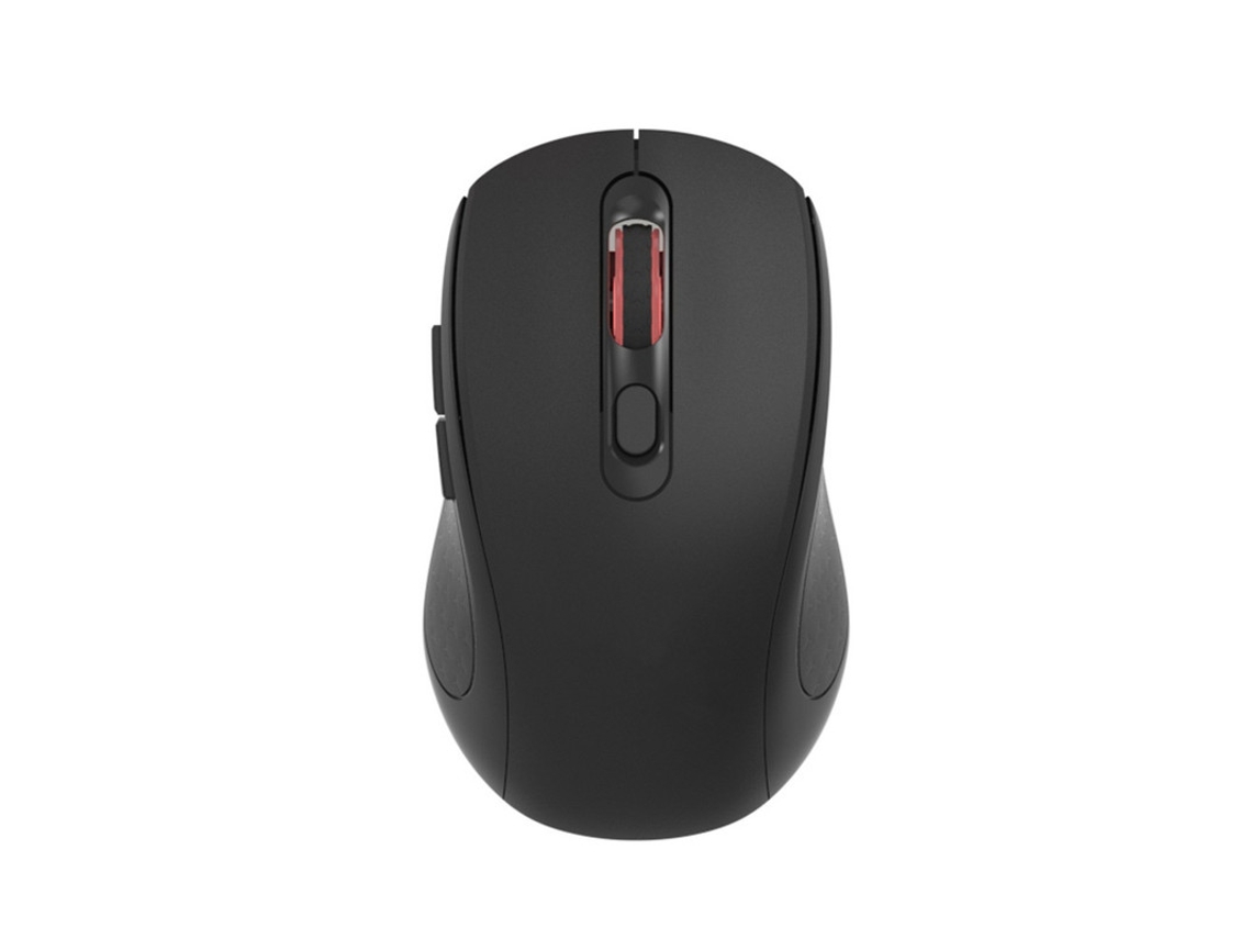 Ratón inalámbrico Yizhood W 718 2.4G, silencioso, recargable, Bluetooth, para juegos de PC y portátil, 1600 dpi, color negro