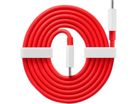 Cable de Carga Warp PHONECARE OnePlus Nord N10 5G (USB - C - 100 cm - Rojo)