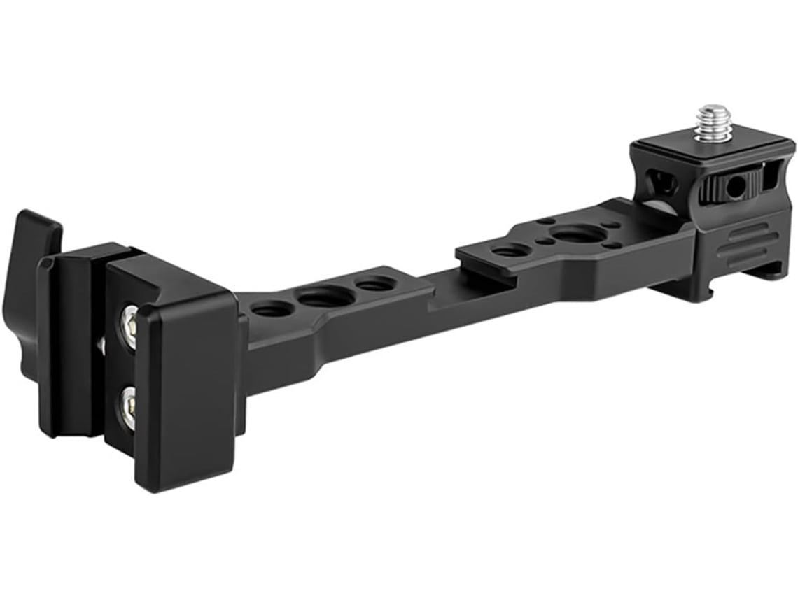 Soporte Extensor Para Grabación De Vídeo, Compatible Con Cámara, Micrófono E Iluminación. Fabricado En Aluminio.