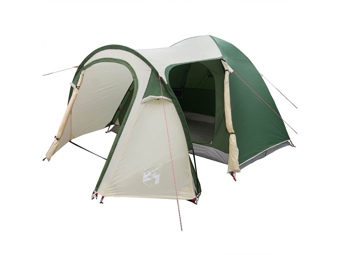 Tienda de campaña con forma de cúpula, cúpula verde, 384 x 254 x 170 cm