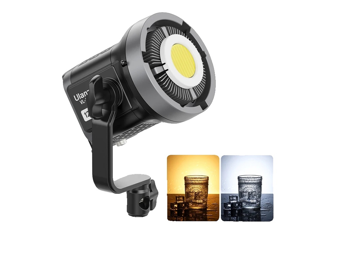 Luz de video Ulanzi, 120 W, bicolor, temperatura de color ajustable, solo VL 120bi OEM