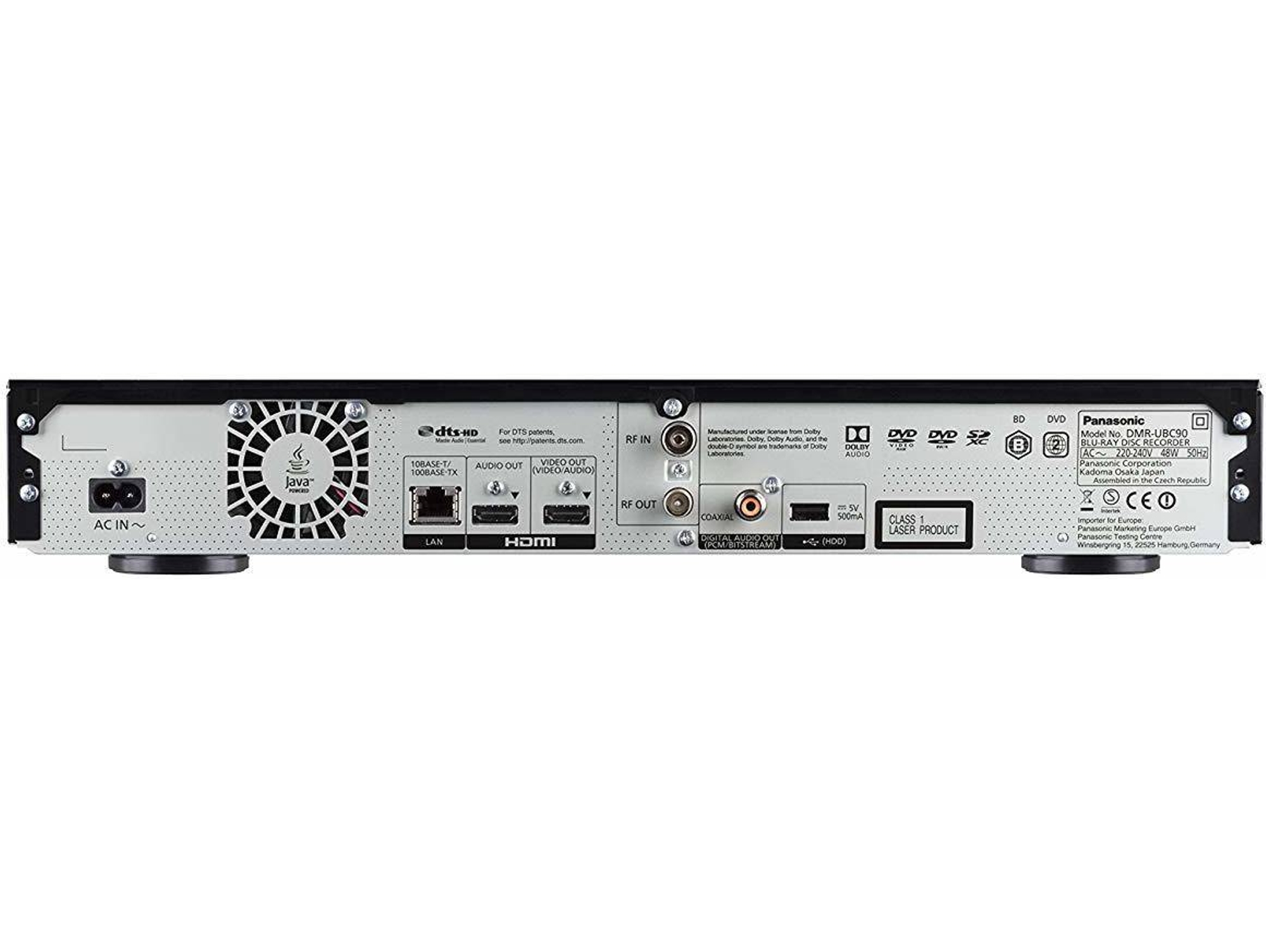 Patatas Prohibir Casarse Reproductor/Grabador Blu-Ray PANASONIC DMR-UBC90
