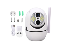 Câmera Sem Fio Exterior 1080p Hd Impermeável Ip66 Wifi 2.4ghz Segurança Residencial Plug Au 100‑240v