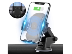 Cargador Carro Sem Carregamento Rápido Uten Fixação YIZHOOD Negro