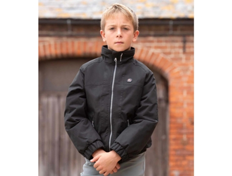 Chaqueta para Equitación PREMIER EQUINE (Niño Unisex - Negro - 7/8 Años)