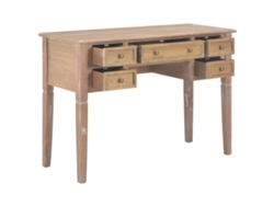 Maison Exclusive - Escritorio De Madera Marrón 109,5x45x77,5 Cm