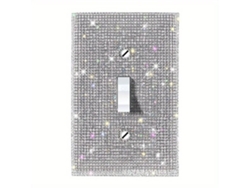 Panel de pared decorativo con marco de nido de diamantes de imitación vayotoy