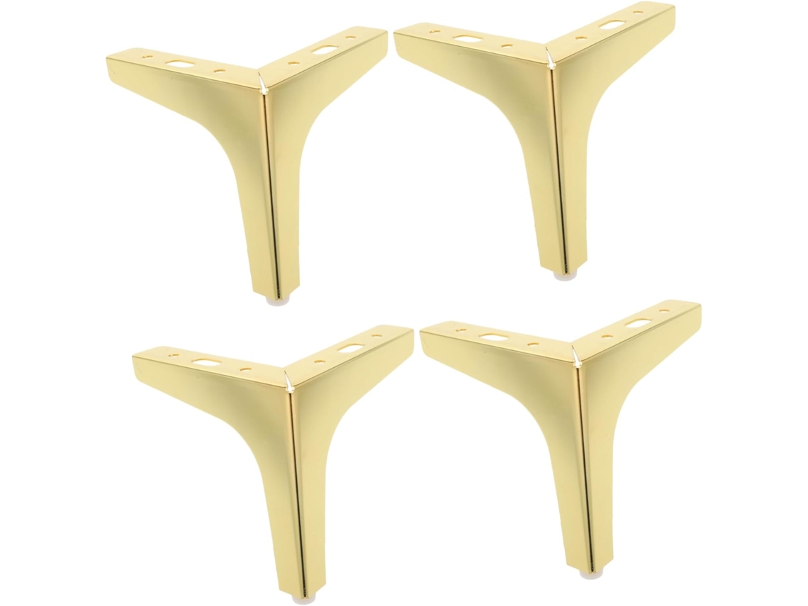 Patas Triangulares Metal Muebles, Soporte Hierro, 13 Cm