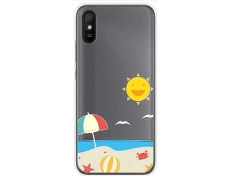 Carcasa Xiaomi Redmi 9A / 9AT TUMUNDOSMARTPHONE Dibujos Transparente Multicolor