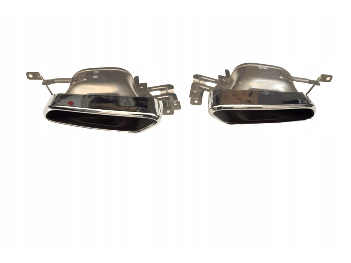Juego de embellecedores de escape Volvo S60 V60 II, nuevos, originales (OE) 31455530 31455531
