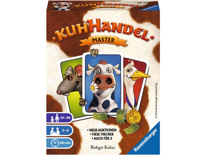 Juego de Cartas RAVENSBURGUER Kuhhandel Master