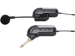 Micrófono Inalámbrico Uhf Para Acordeón, Sonido Hd, Alcance De 30 M, Batería De 6 Horas De Duración, Receptor.