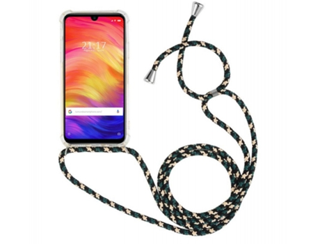 Carcasa Xiaomi Redmi Note 7 TUMUNDOSMARTPHONE Colgante Verde