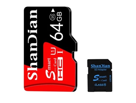 Tarjeta de Memória Micro SD SLOWMOOSE (64 GB)