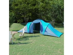 Tienda de campaña para 6 personas, azul y celeste Wsd986184 Lovely Home