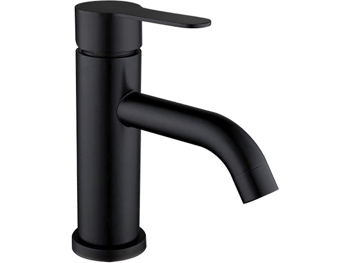 Grifo mezclador de lavabo de acero inoxidable negro Nostalgia88