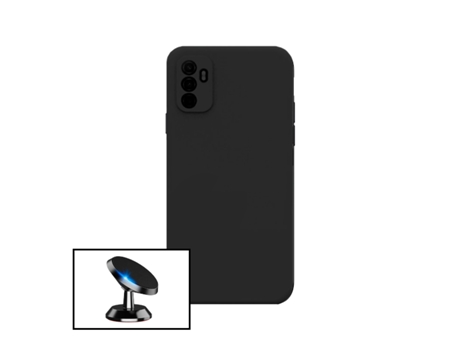 Funda Proteção Traseira para Oppo Oppo F19 Pro 5G GIFT4ME Silicona Negro