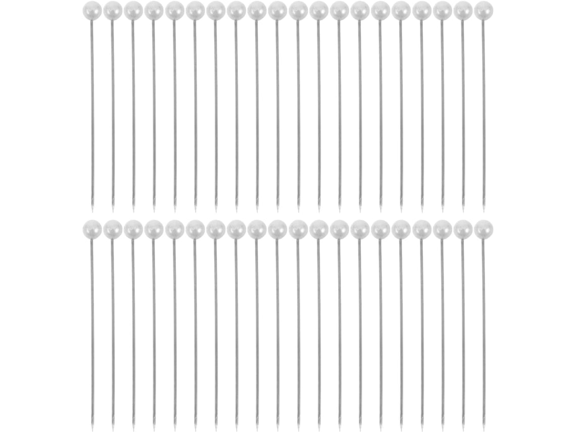 400 Chinchetas De Plástico Blanco Y Acero Inoxidable Para Fotos Y Mapas De Pared.
