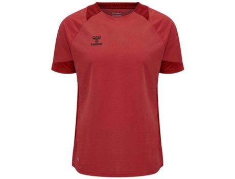 Camiseta de Hombre para Fútbol HUMMEL Lead Poly Rojo (M)