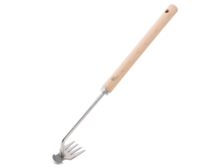 Extractor De Maleza De Acero Inoxidable Con Mango De Haya Para Jardinería Doméstica