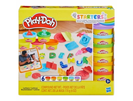 Letras de aprendizaje de plastilina Juega DOH E8532/E8530 (Edad recomendada: 3 años)