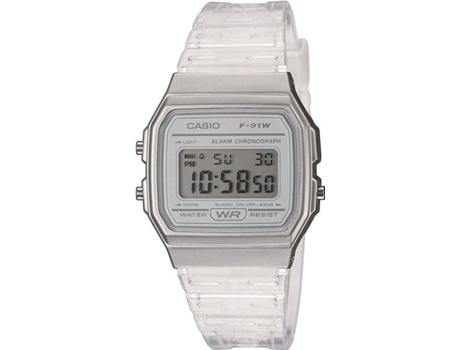 Reloj Digital CASIO Vintage Hombre (Acero y Resina - Blanco)