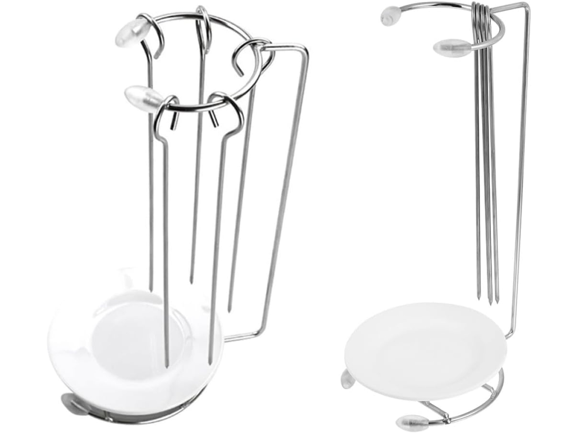 Accesorios Robustos Para Barbacoa: Soporte Para Parrilla Con Bandejas Recogegrasa De Acero Inoxidable Para Colgar