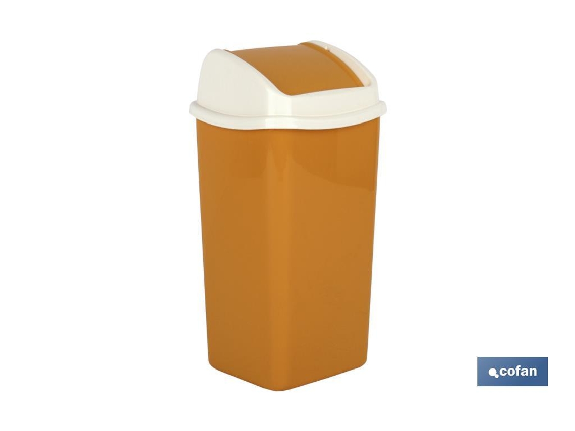 Papeleira Basculante Amarela 1,1L COFAN
