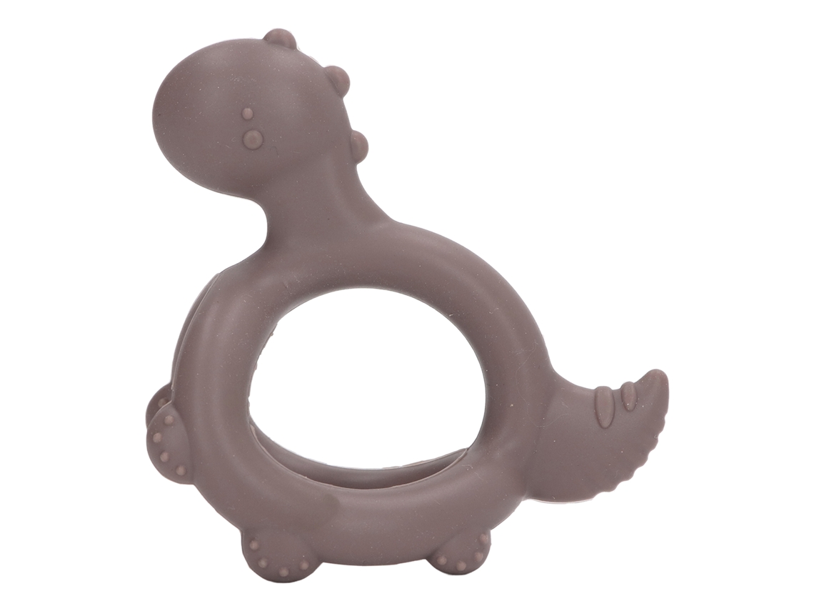 Jinwei-juguete Mordedor Para Bebé De Silicona, Dinosaurio, Mordedor De Mano, Juguete De Odontiasis Para Bebés Y Lactantes