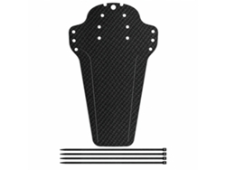 Guardabarros Polski De Resina Pp Negro 27,2 X 15,6 Cm 4 Bridas Nylon Ligero Desmontable Para Bicicleta De Montaña En Barro
