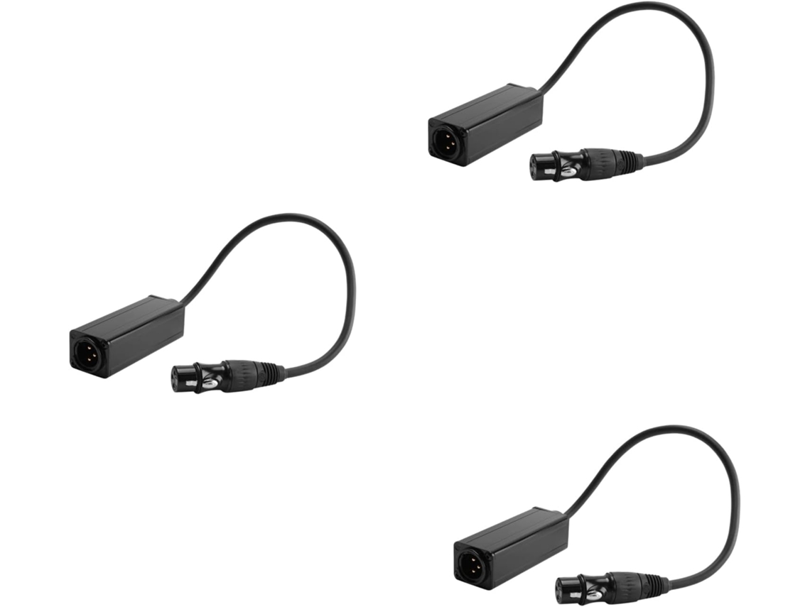 Aislador De Cable De Audio Xlr 3x Que Elimina El Ruido, El Bucle De Tierra Y Las Interferencias.