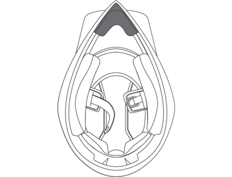 Casco AGV Ax9 Wind Deflector