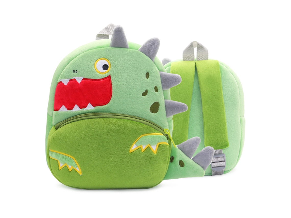 Mochila De Animais De Desenho Animado Mochila De Criança Mochila De Pelúcia Do Jardim-De-Infância Dinossauro Animal