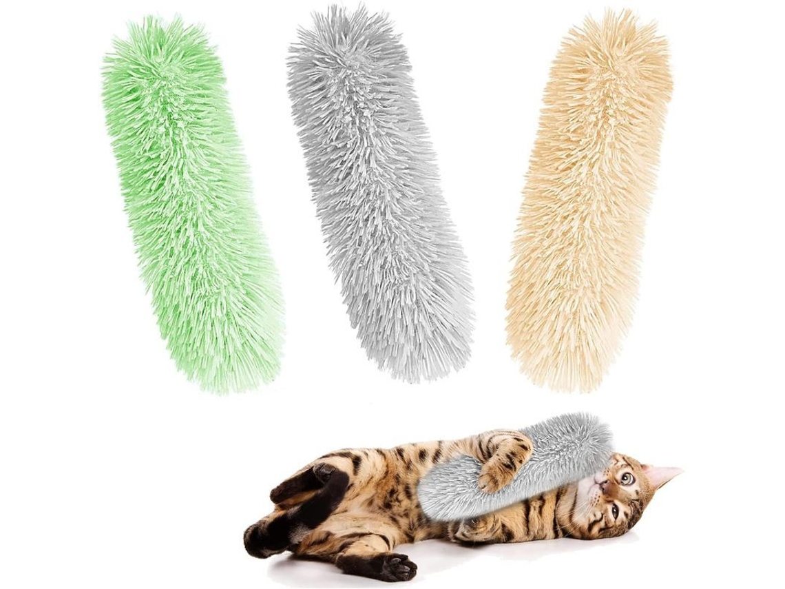 2026-26081-3 Juguetes De Catnip Para Gatos Juguetes De Peluche Interactivos Para Masticar Y Jugar