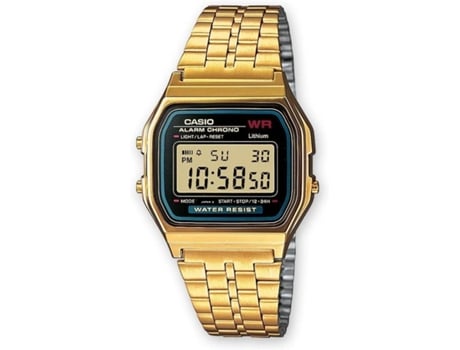 Reloj Digital CASIO Vintage Hombre (Acero - Negro)