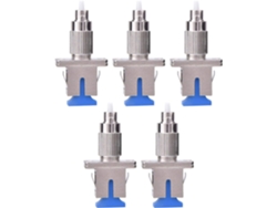 Adaptador De Fibra Óptica 5x Para Acoplador Monomodo Convertidor Híbrido Fc-sc