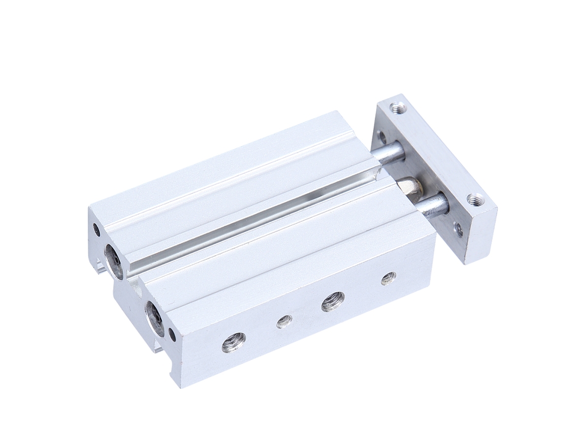 Cilindro Neumático De Doble Eje De Alta Precisión Cxsm6 X 10. Componente Neumático.
