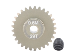 Engranaje Piñón 0.6m M0.6 De Alumínio 3.175mm Para Scx10 Trx4 Crawler 1/8 1/10 Motor 29t