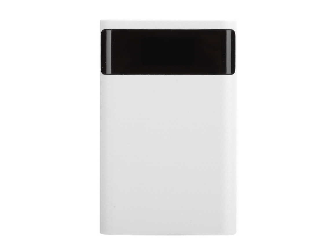 Estuche Portátil Para Baterías Diy Con 4 Baterías Abs 18650, Carga Rápida, Sin Soldadura, Blanco.