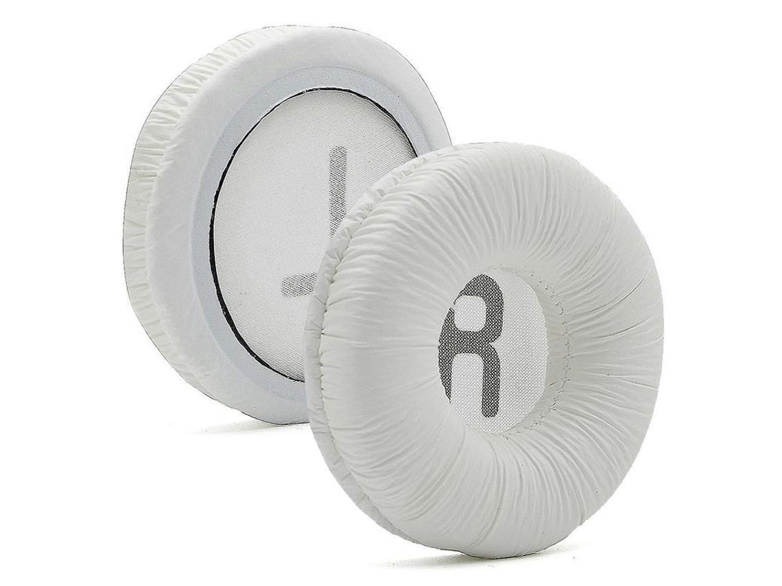 1 Par De Almohadillas De Repuesto Compatibles Con Jbl Tune 600 500bt 450bt Jr300 Blancas