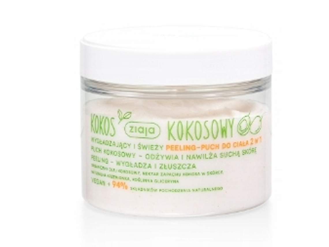 Ziaja Exfoliante Suave De Coco 2en1 Para Cuerpo, Alisa E Hidrata, 270 Ml